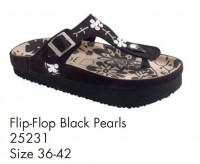 FlipFlop Perls Preto 