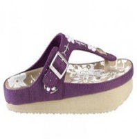 Flip Flop Perolas Violet